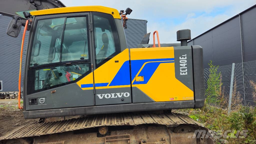 Volvo EC 140 EL Kāpurķēžu ekskavatori
