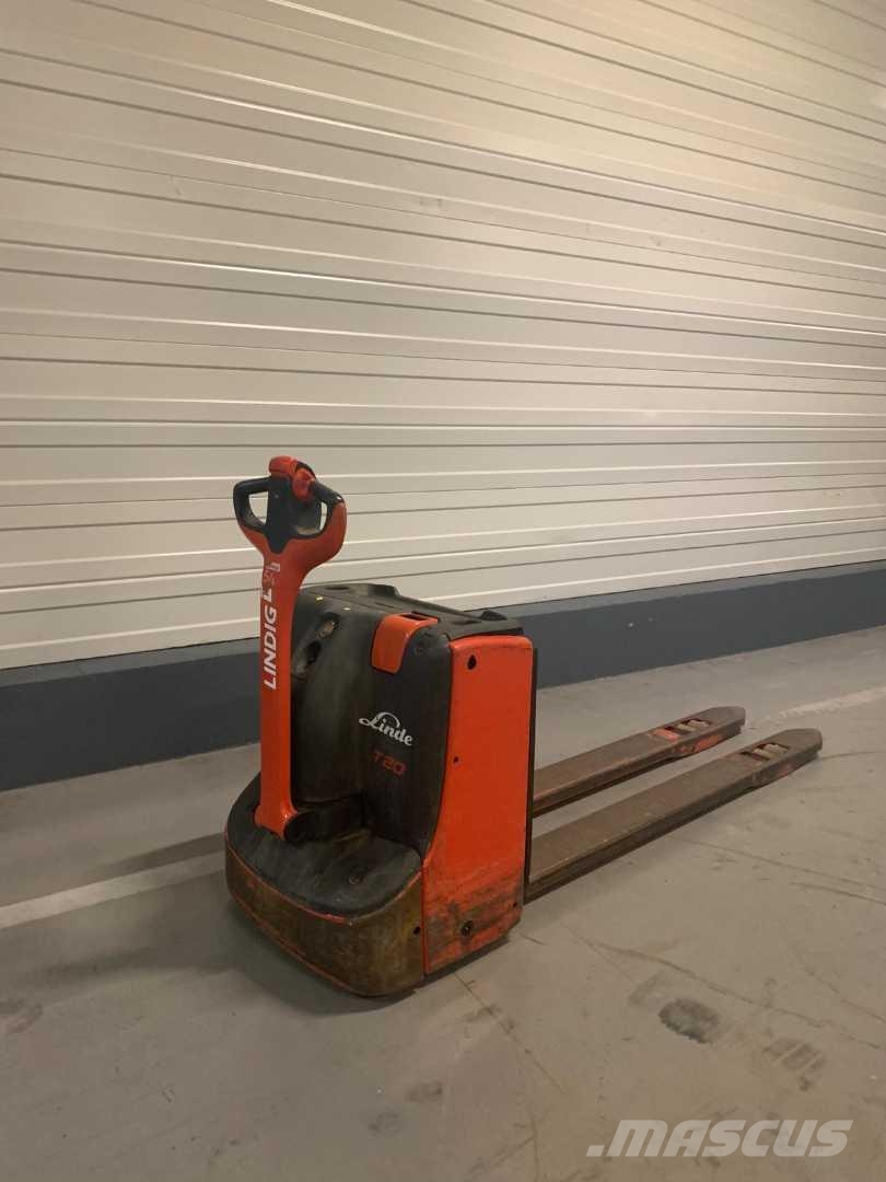 Linde T20 Meeloop stapelaar
