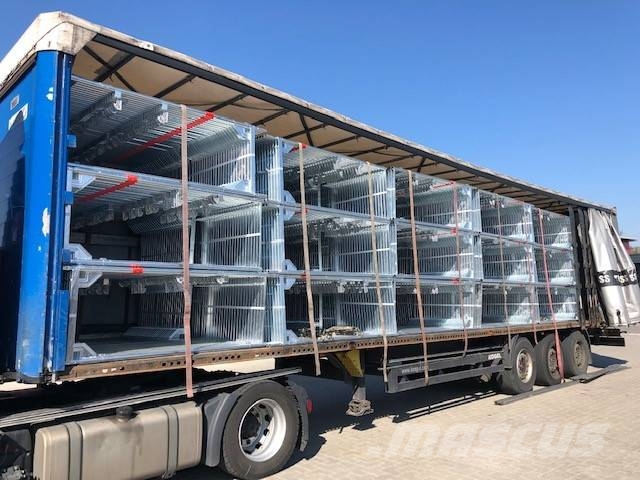 Altrad Assco Stahlgerüst mit Stahlboden 400 m² Scaffolding equipment