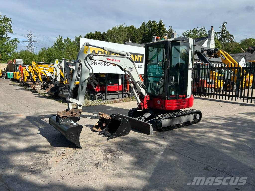Takeuchi TB 23 R Miniescavatori