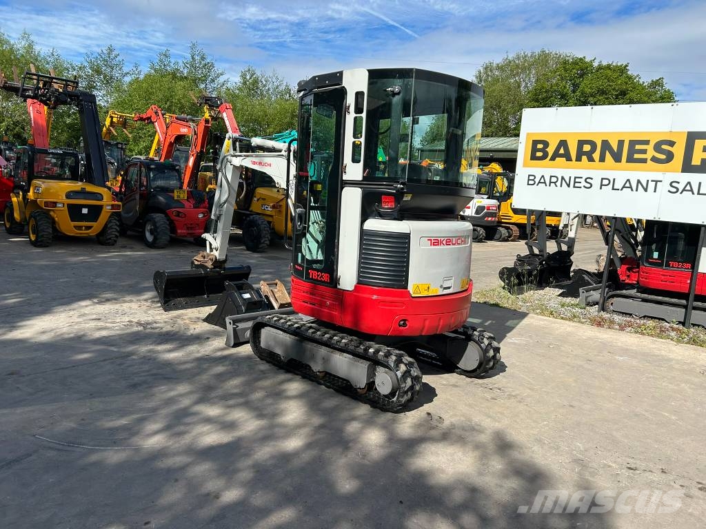 Takeuchi TB 23 R Miniescavatori