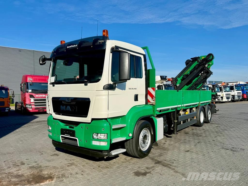 MAN TGS 26.440 6x2-2 LL + Palfinger PK 48002 EH D / Fl Maastikutõstukid