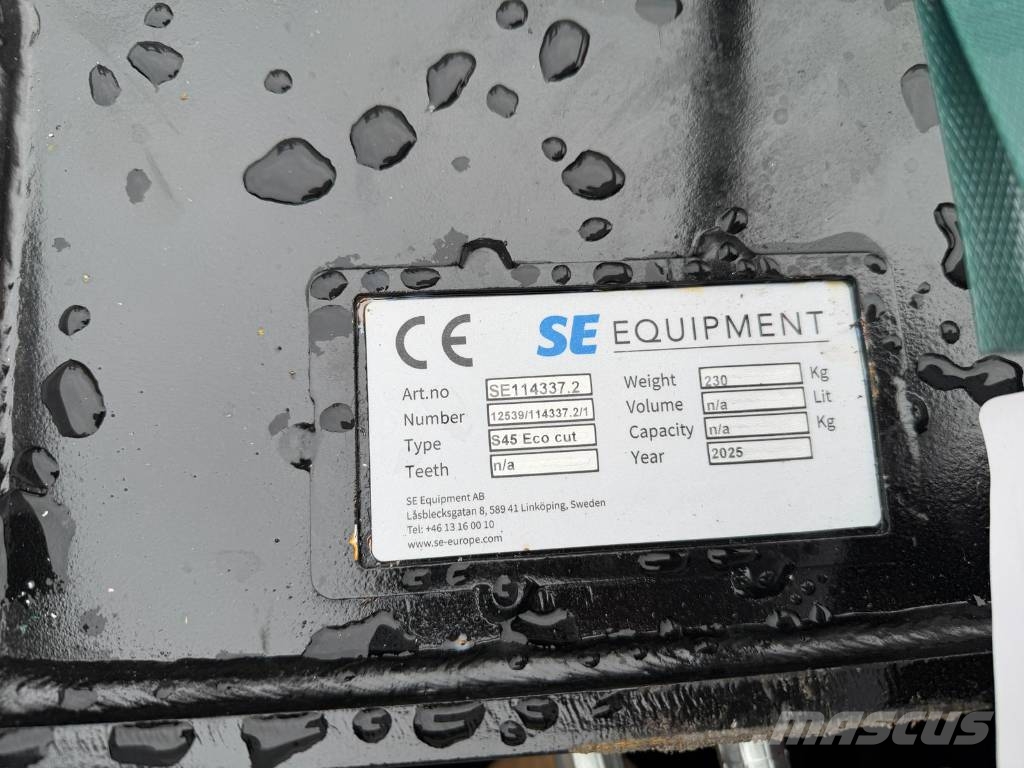SE Equipment Energiklipp S40-S60 Grijpers