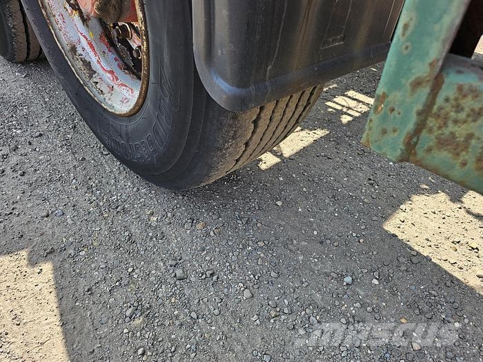 Flandria 2 AXLE 20 FT CHASSIS STEEL SUSPENSION ROR Containerchassis Semitrailere