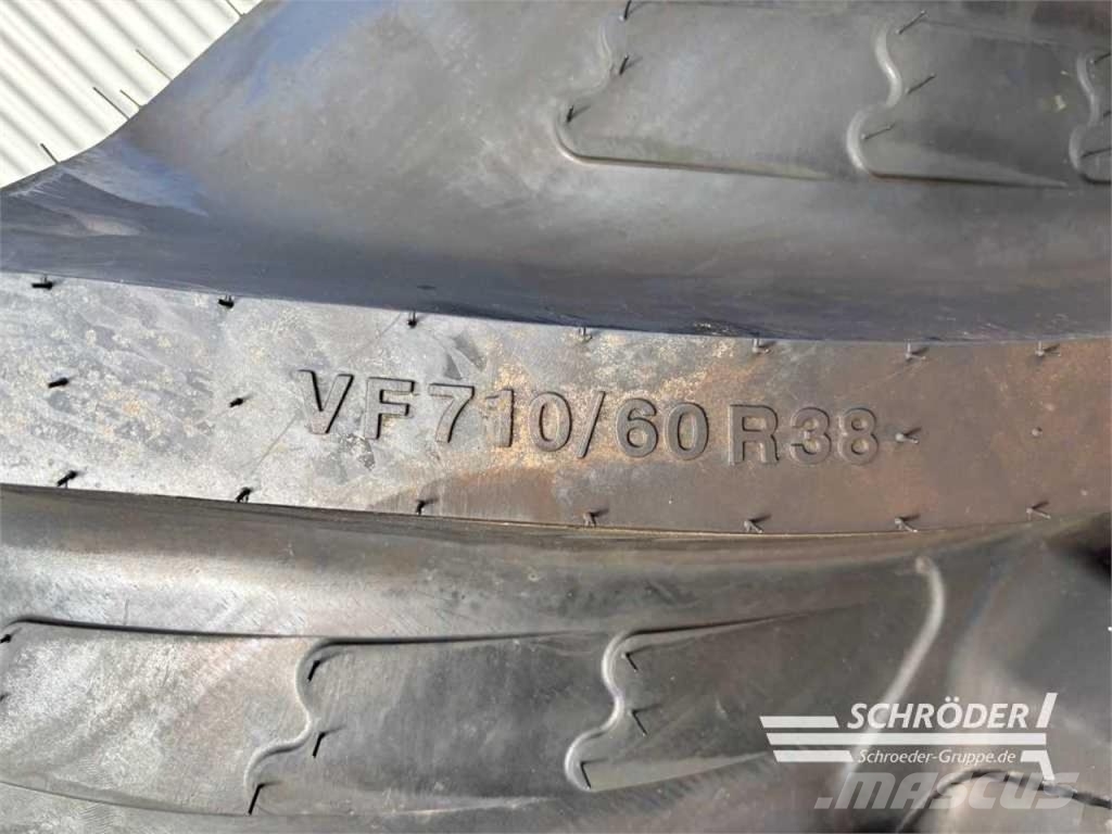 BKT VF 600/60 R28 + VF 710/60 R38 Tyres, wheels and rims