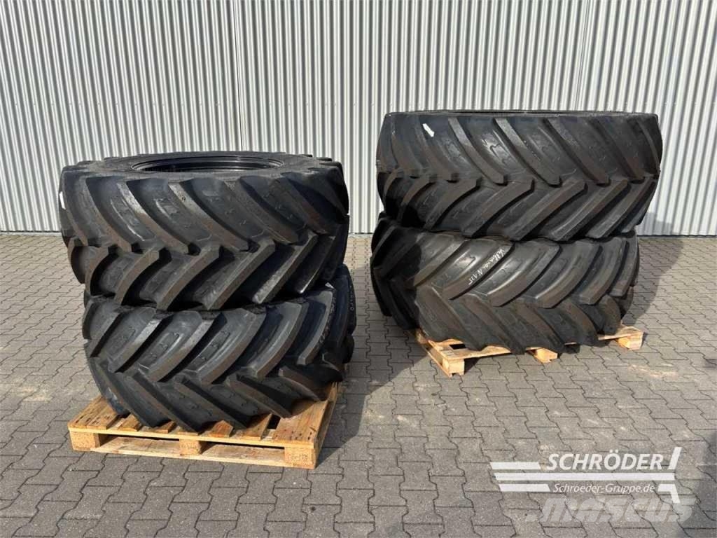 BKT VF 600/60 R28 + VF 710/60 R38 Tyres, wheels and rims