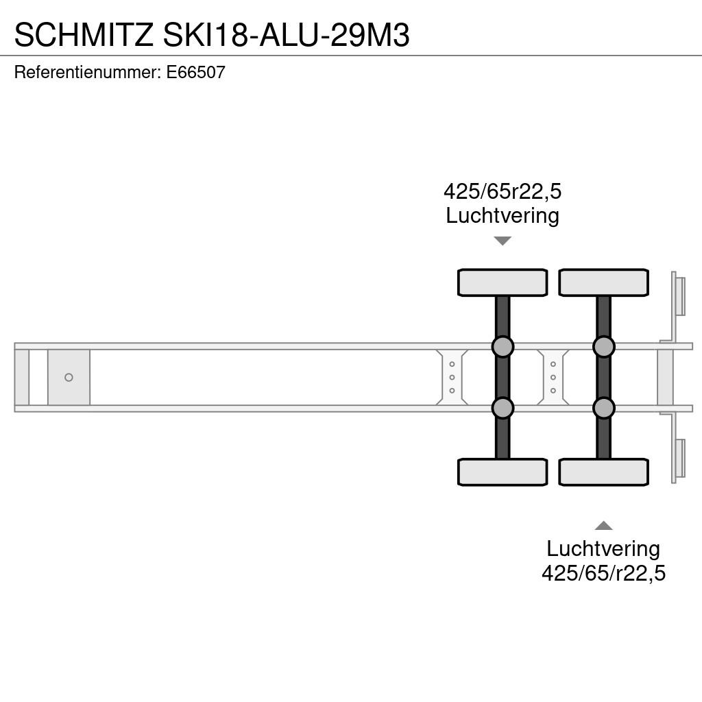Schmitz Cargobull SKI18-ALU-29M3 Semirremolques de volteo
