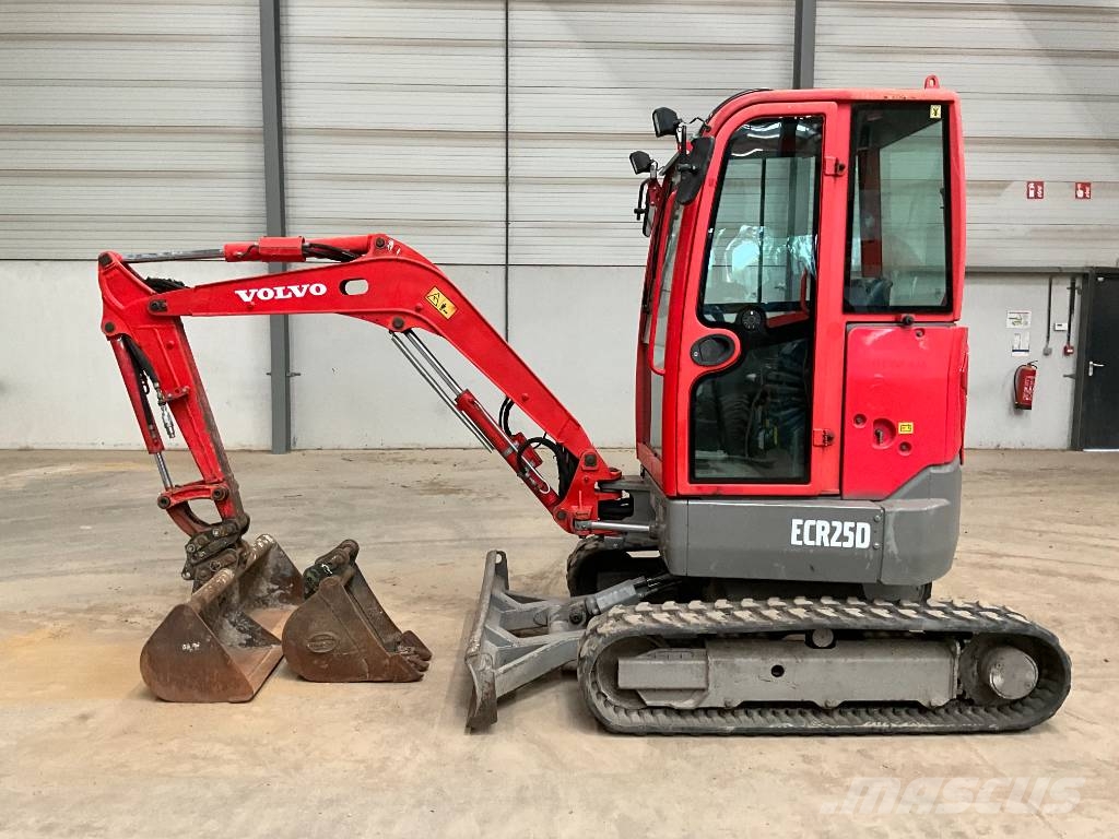 Volvo ECR 25 D حفارات صغيرة أقل من 7 طن (حفارات صغيرة)
