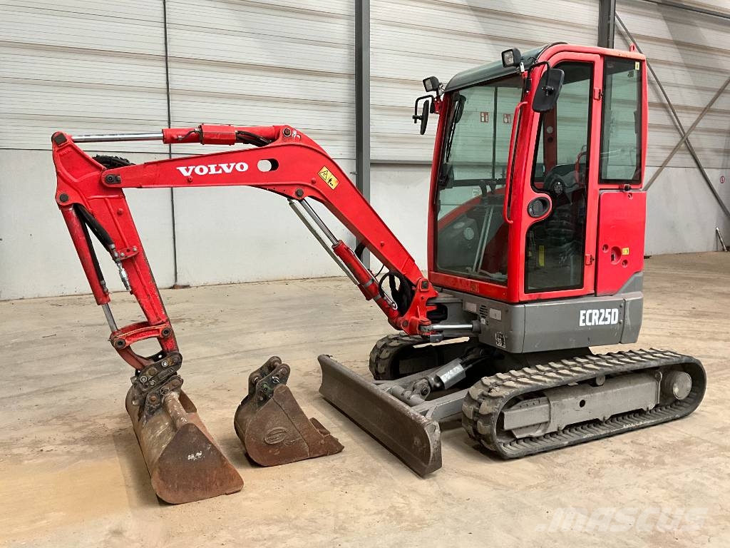 Volvo ECR 25 D حفارات صغيرة أقل من 7 طن (حفارات صغيرة)