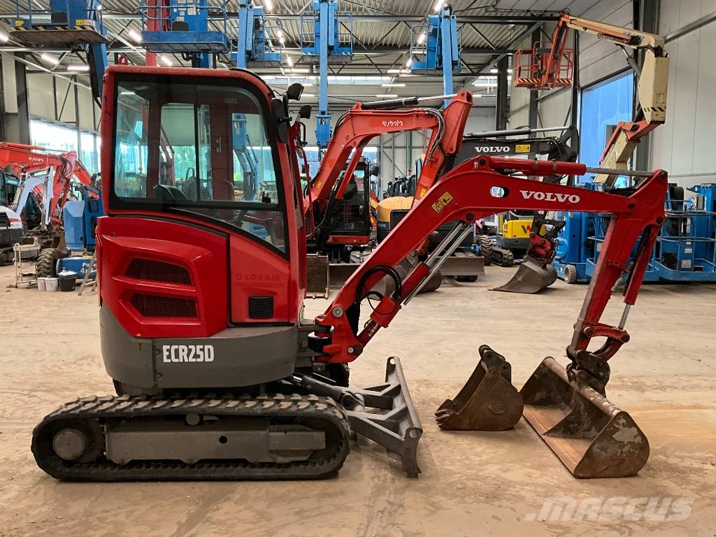 Volvo ECR 25 D حفارات صغيرة أقل من 7 طن (حفارات صغيرة)