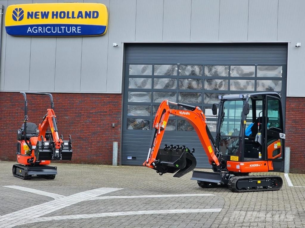 Kubota KX019-4 حفارات صغيرة أقل من 7 طن (حفارات صغيرة)