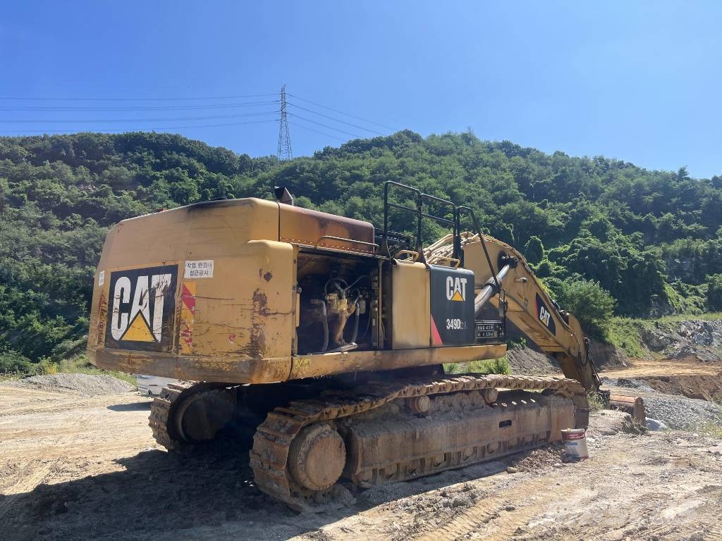 CAT 349F 履带挖掘机