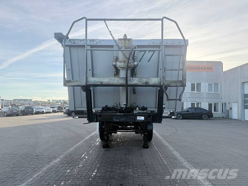 Kel-Berg City tipper / City-Alukastenmulde Kipper 24m3 نصف مقطورات قلابة