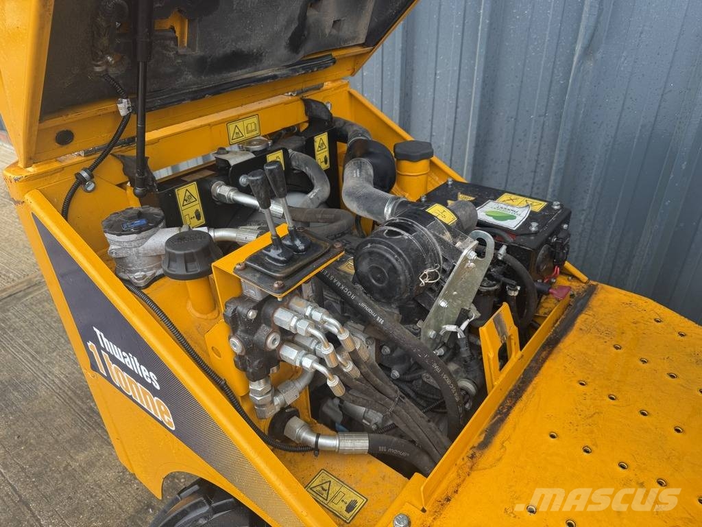 Thwaites 1 Tonne 1 Ton Dumper عربات نقل قلابة للمواقع