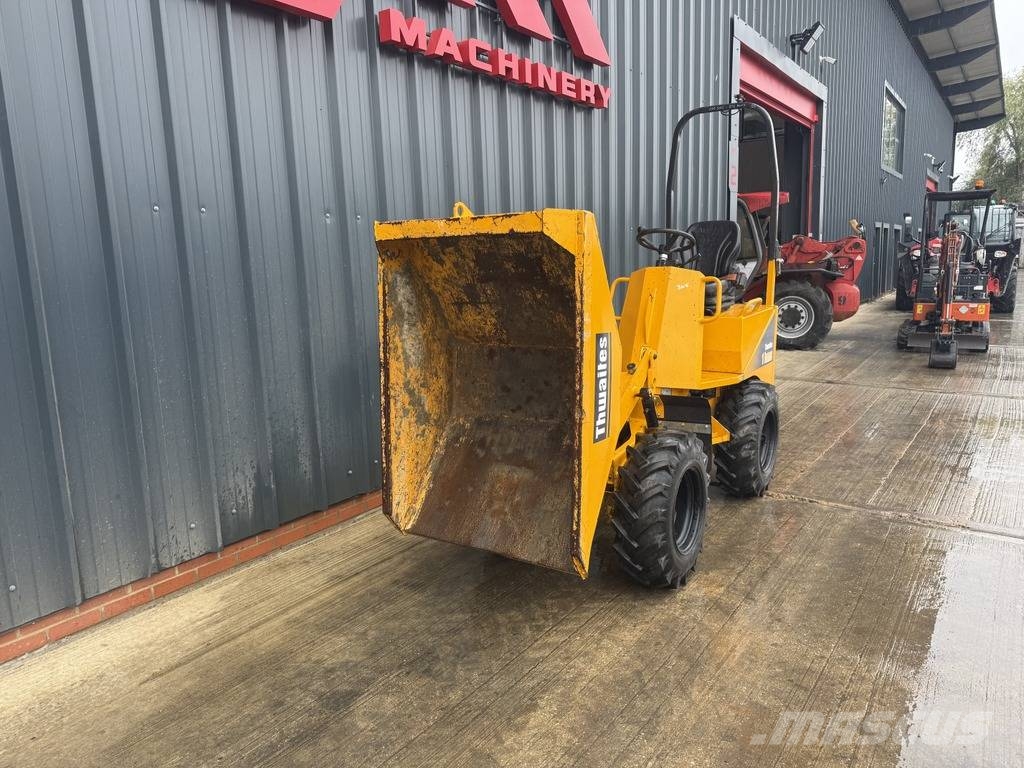 Thwaites 1 Tonne 1 Ton Dumper عربات نقل قلابة للمواقع