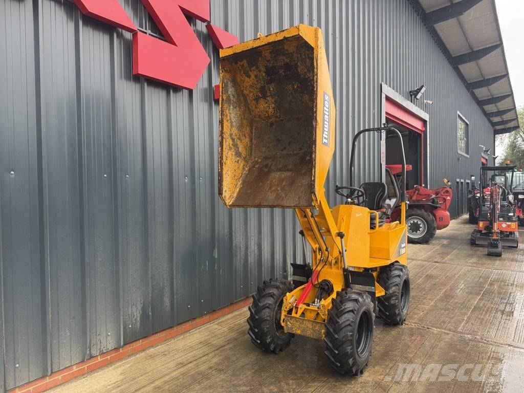 Thwaites 1 Tonne 1 Ton Dumper عربات نقل قلابة للمواقع