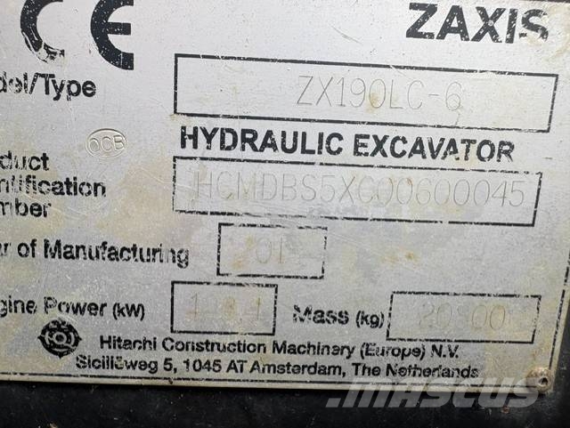 Hitachi ZX190 Raupenbagger