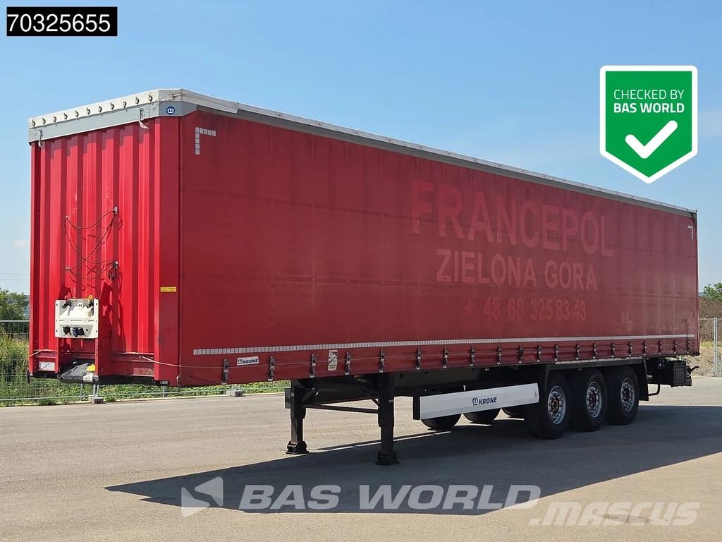 Krone SD نصف مقطورات بباب جانبي