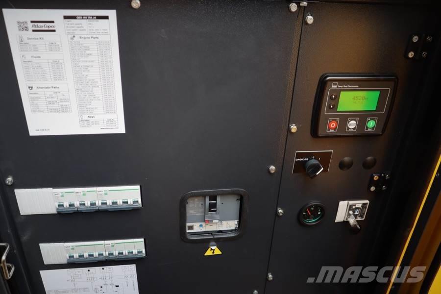 Atlas Copco QES 105 JD S3A ESF Valid inspection, *Guarantee! D Dizel Jeneratörler