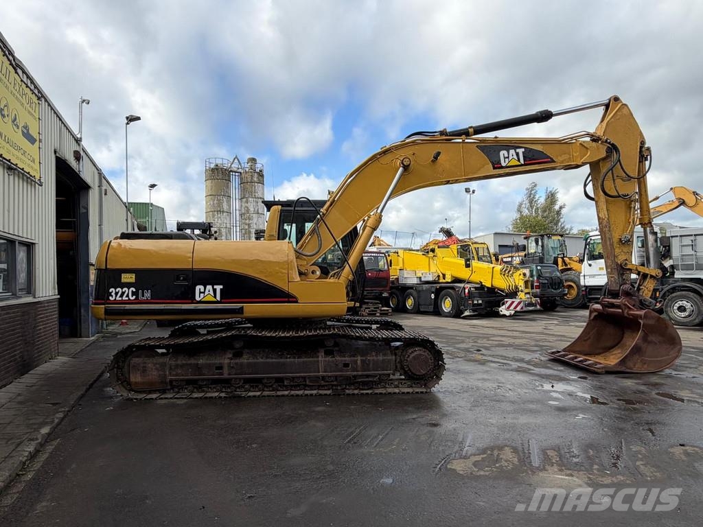 CAT 322C LN Excavator - 26.2T - Hammer Line - Airco - Crawler excavators