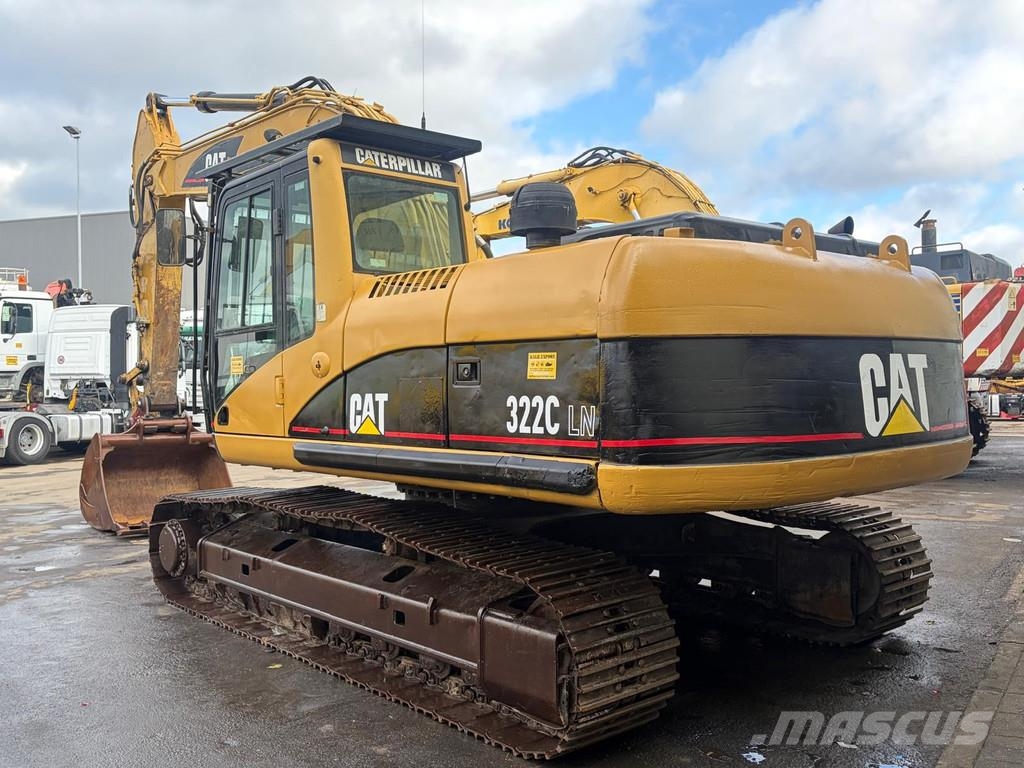 CAT 322C LN Excavator - 26.2T - Hammer Line - Airco - Crawler excavators