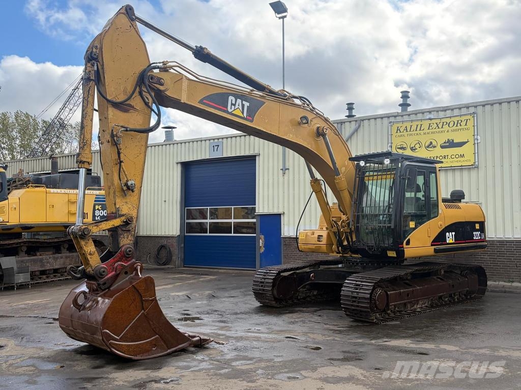 CAT 322C LN Excavator - 26.2T - Hammer Line - Airco - Crawler excavators