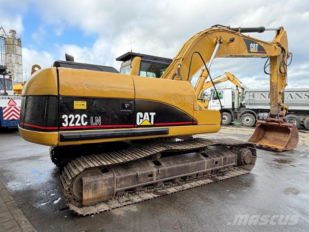 CAT 322C LN Excavator - 26.2T - Hammer Line - Airco - Crawler excavators