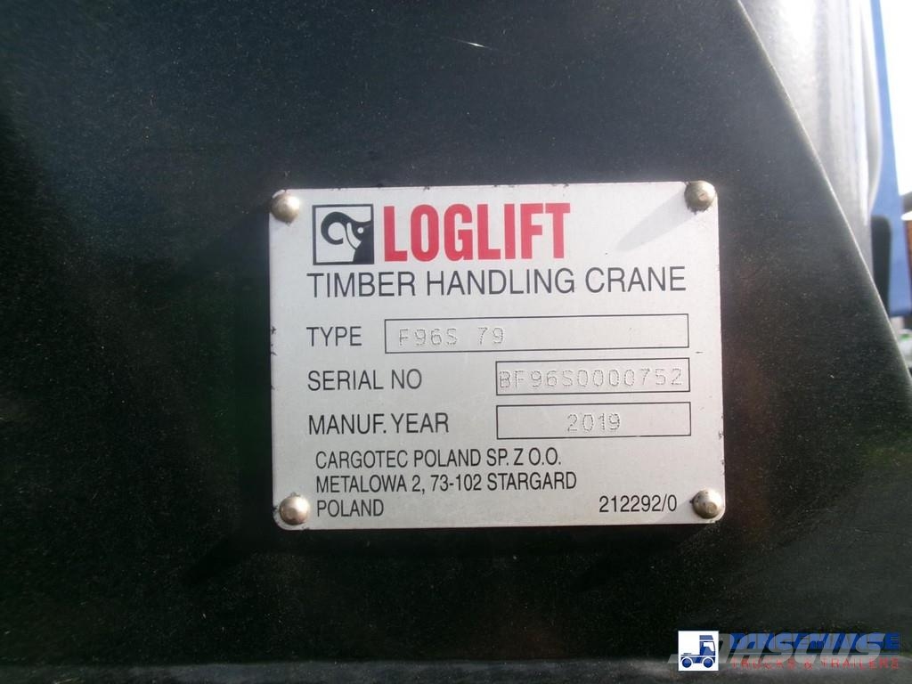 Mercedes-Benz Actros 2663 6x4 Euro 6 loglift F96 crane timber tr Timber trucks