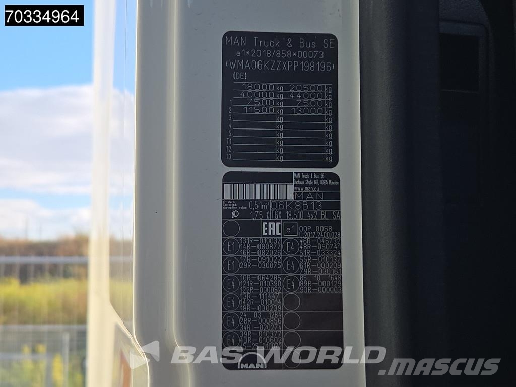 MAN TGX 18.510 4X2 GM Retarder 2xTanks Navi Vlačilci