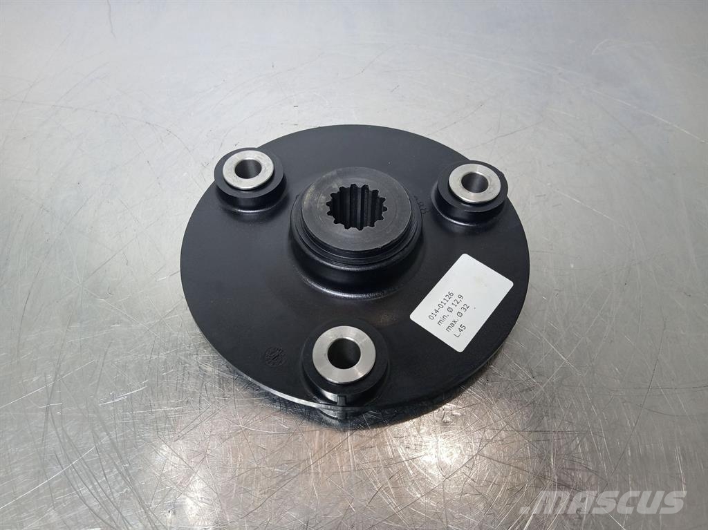 Terex TW70-5105660773-Flange coupling/Flanschkupplung Motores
