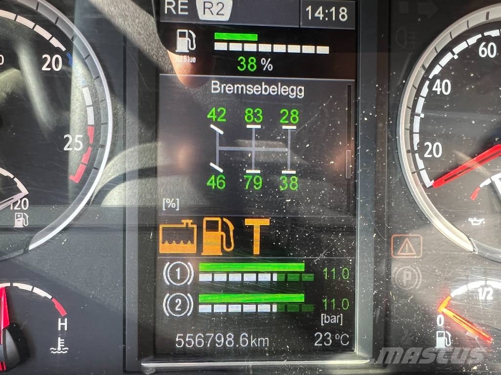 Scania R580LB6X2*4HNB EURO6, full air+retarder Camiones para granja y transporte de granos