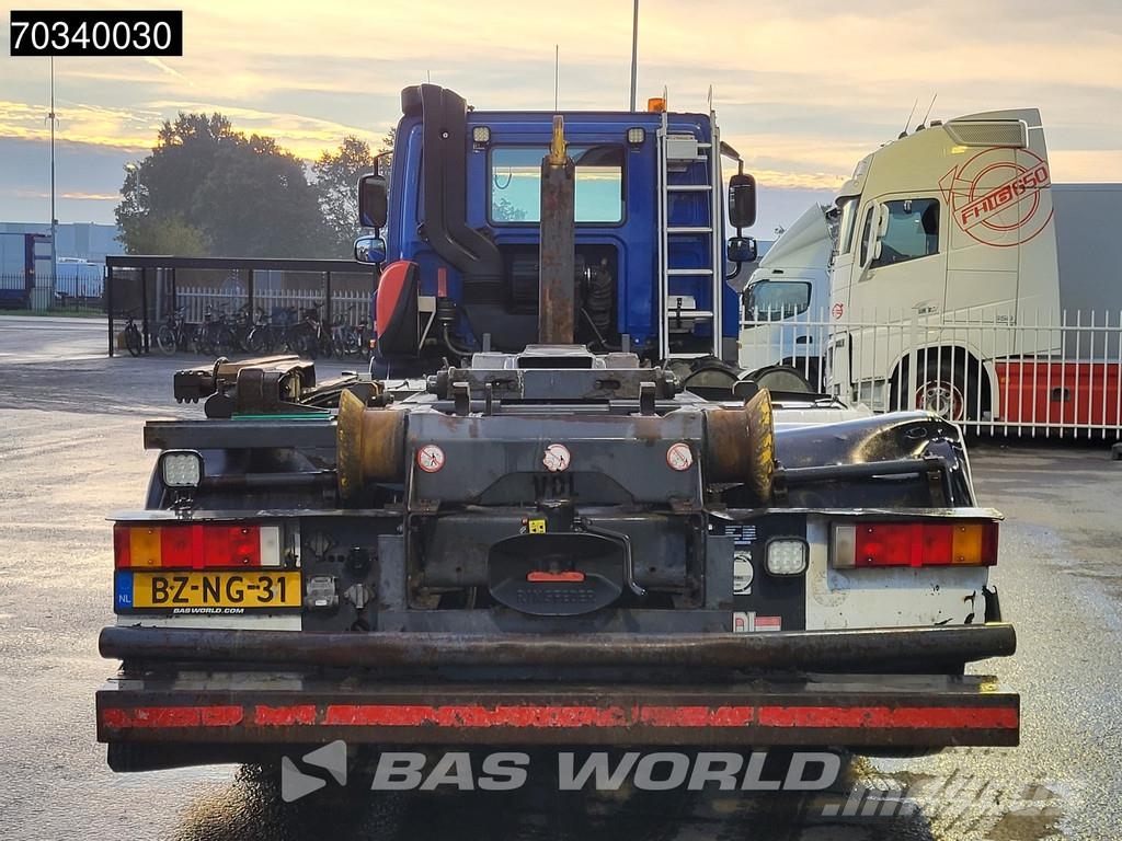 DAF CF85.410 6X2 NL-Truck VDL S-21 6200 container syst Rol kiper kamioni sa kukom za podizanje tereta
