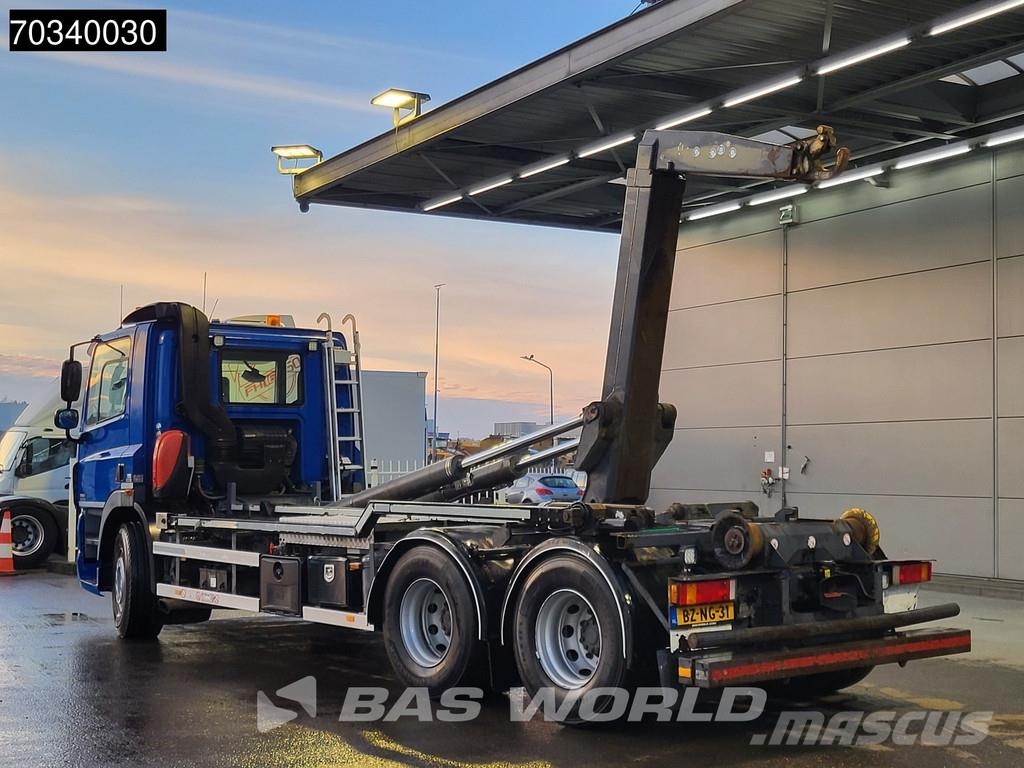 DAF CF85.410 6X2 NL-Truck VDL S-21 6200 container syst Rol kiper kamioni sa kukom za podizanje tereta