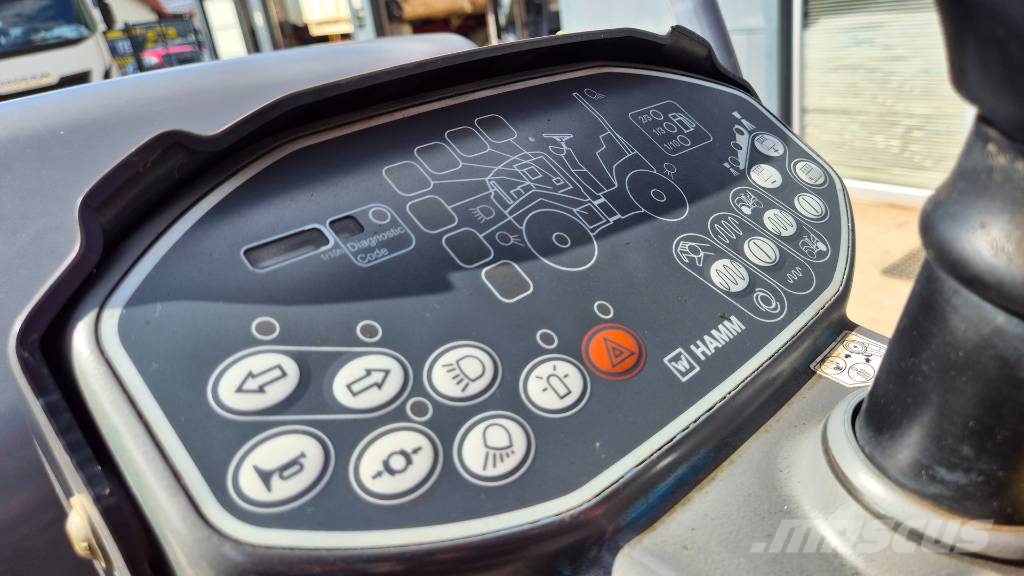 Hamm HD 13 VV - 2019 YEAR - 1130 WORKING HOURS Divvalču grunts veltņi