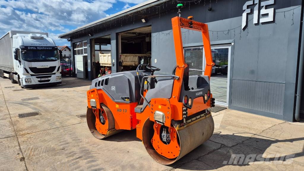 Hamm HD 13 VV - 2019 YEAR - 1130 WORKING HOURS Divvalču grunts veltņi