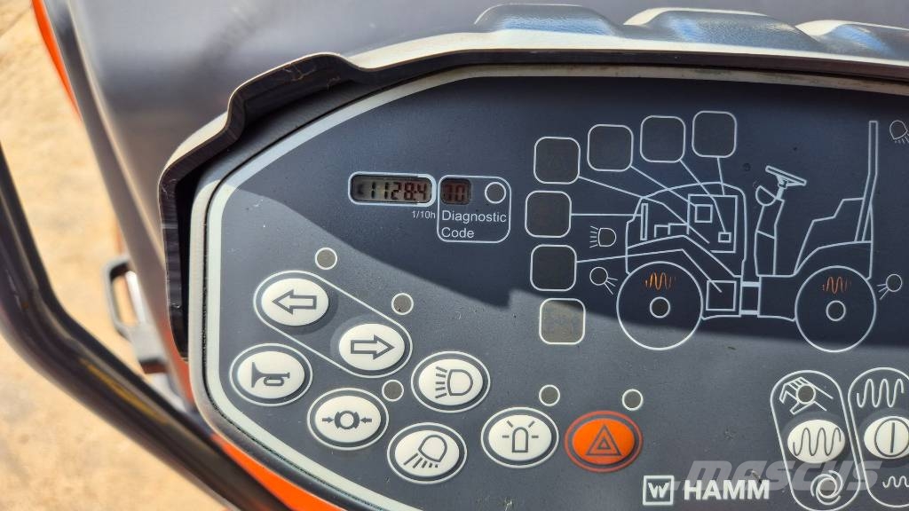 Hamm HD 13 VV - 2019 YEAR - 1130 WORKING HOURS Divvalču grunts veltņi