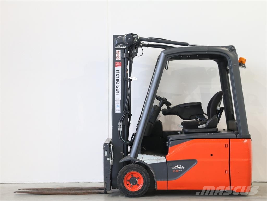 Linde E16 EVO/386-02 شاحنات ذات رافعات شوكية تعمل بالكهرباء