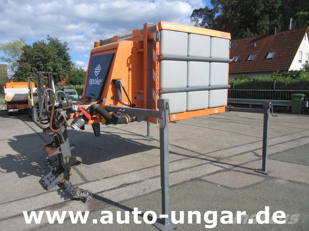 Epoke Virtus City AST 4100l Solestreuer Feuchtsalzstreue Hiekan- ja suolanlevittimet