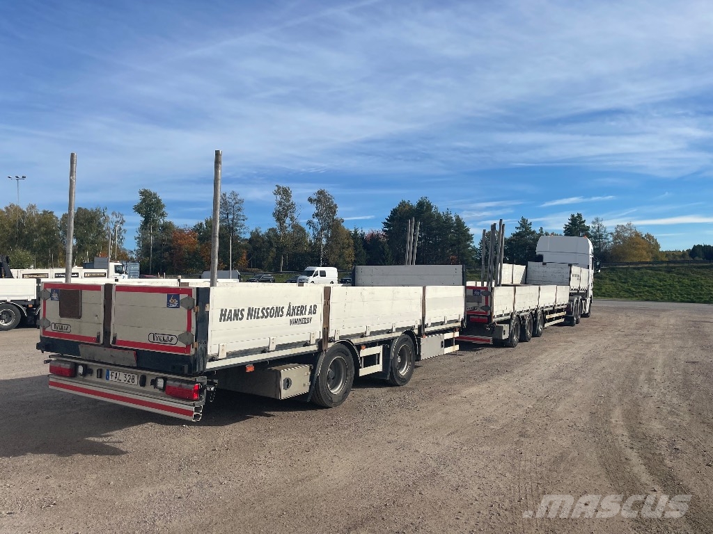 MAN TGX 33.560 6x4 BLS Camioane platforma/prelata