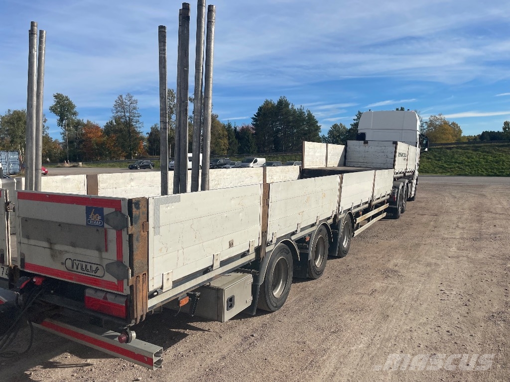 MAN TGX 33.560 6x4 BLS Camioane platforma/prelata