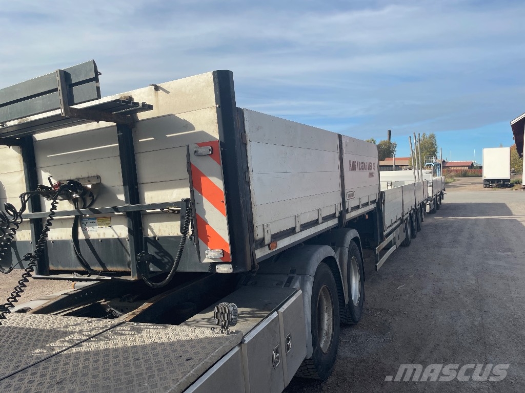 MAN TGX 33.560 6x4 BLS Camioane platforma/prelata