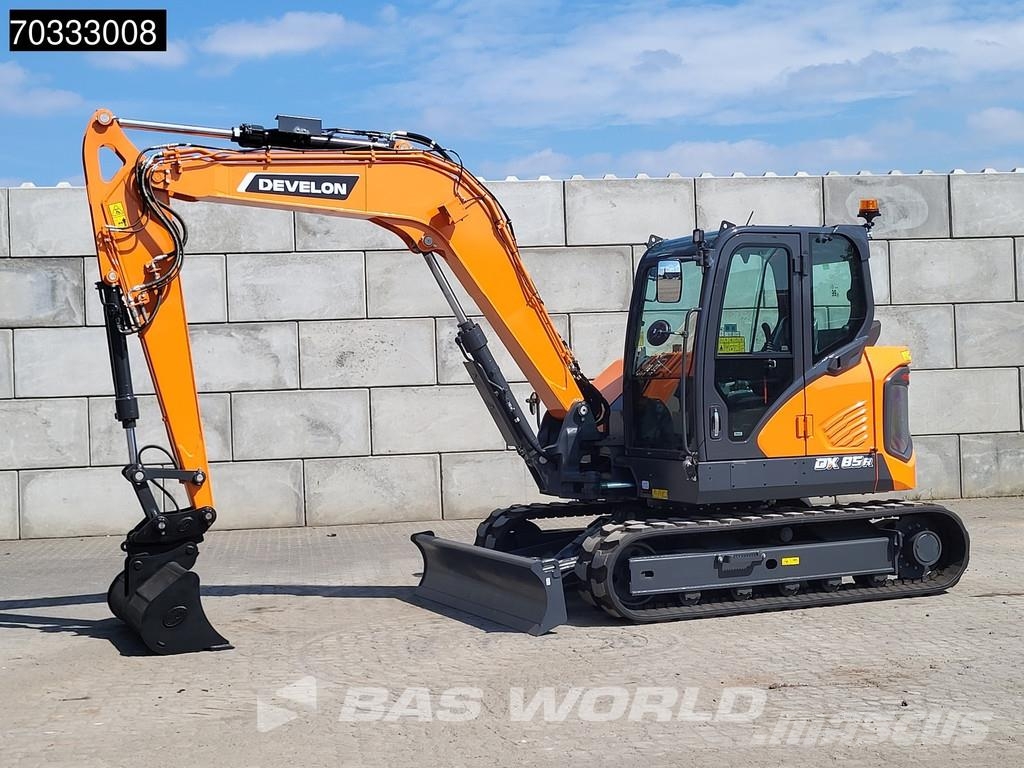 Develon DX85 R-7 A/C - PIN ON / 3 BUCKETS Mini excavators < 7t (Mini diggers)