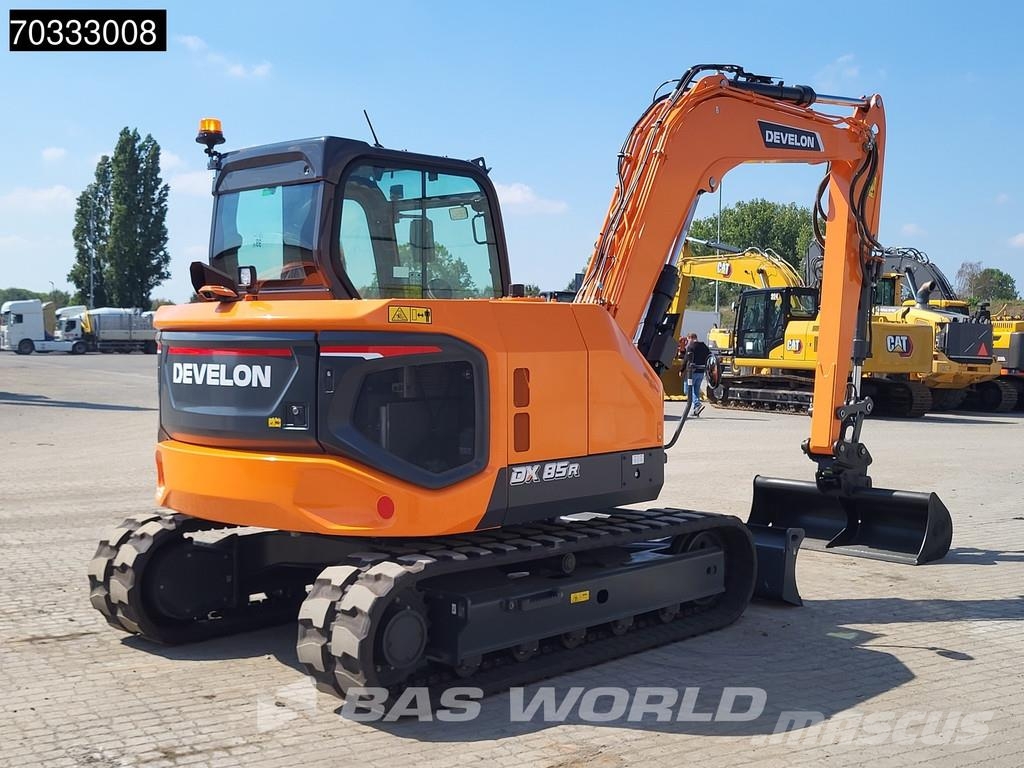 Develon DX85 R-7 A/C - PIN ON / 3 BUCKETS Mini excavators < 7t (Mini diggers)