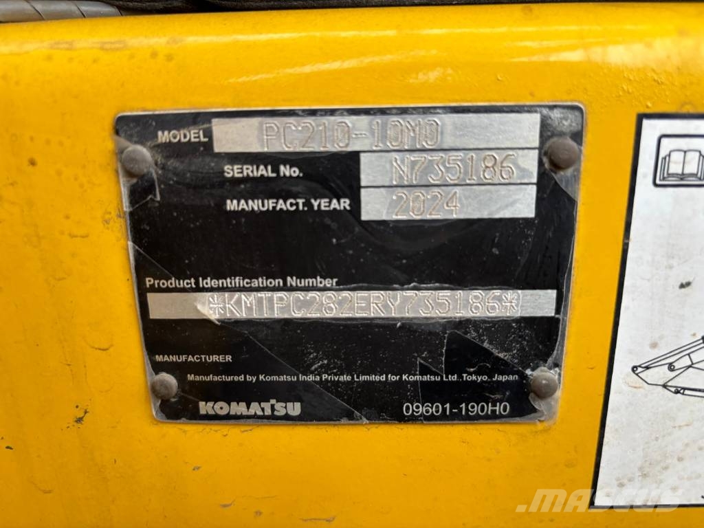 Komatsu PC 210-10M0 (New / Non CE Certified) Εκσκαφείς με ερπύστριες