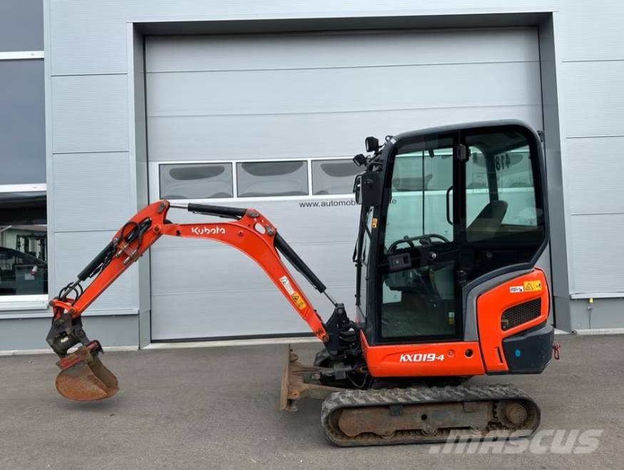 Kubota KX 019-4 Minikaivukoneet < 7t