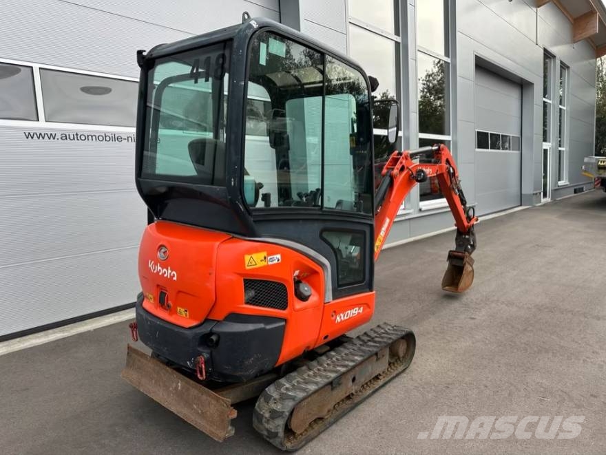 Kubota KX 019-4 Minikaivukoneet < 7t
