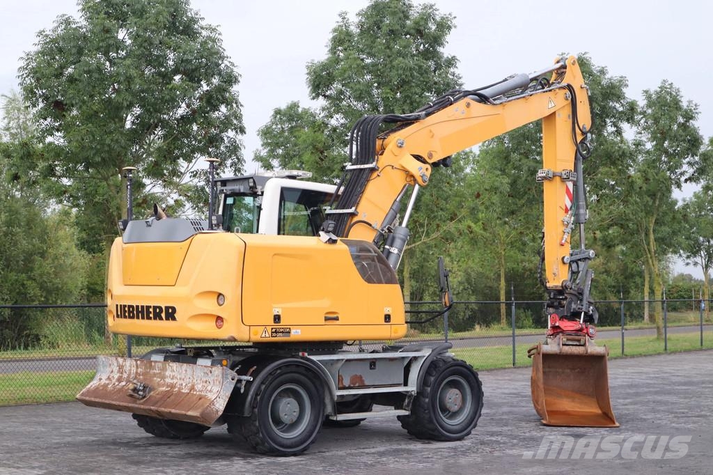 Liebherr A916 | ROTOTILT R5 + GRIP | BUCKET | 3D GPS | BSS Gravemaskiner på hjul