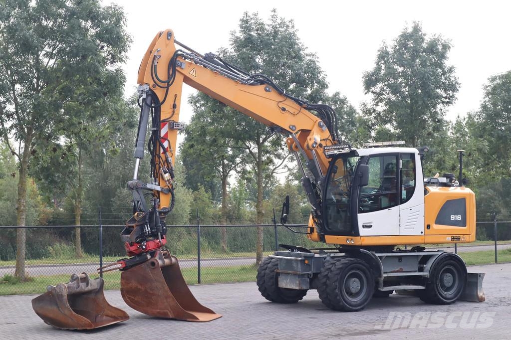 Liebherr A916 | ROTOTILT R5 + GRIP | BUCKET | 3D GPS | BSS Gravemaskiner på hjul