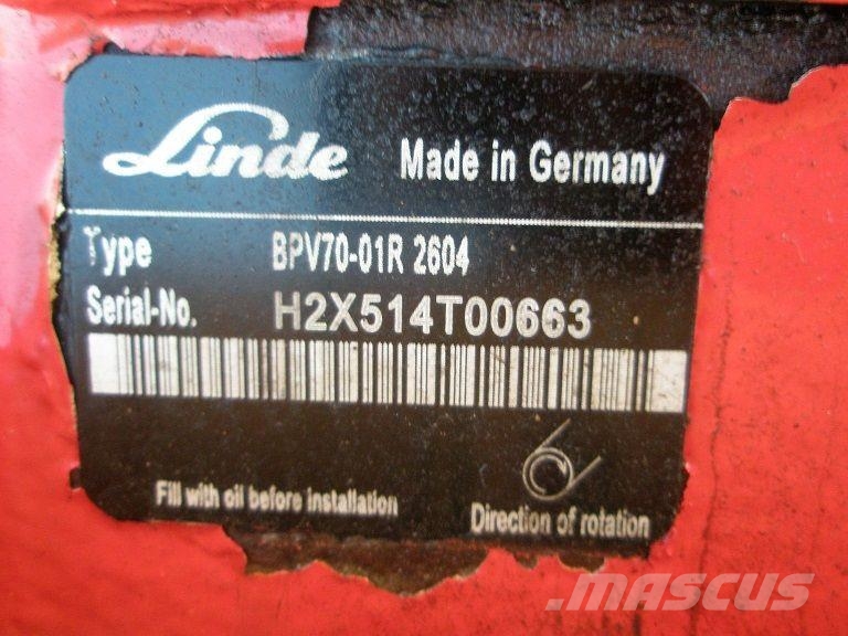 Linde BPV70-01R 2604 - Drive pump/Fahrpumpe/Rijpomp Hidraulikos įrenginiai