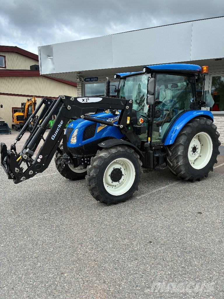 New Holland T4.75S AC, Quicke X2S omg.lev! Трактори